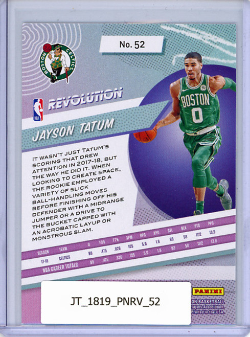 Jayson Tatum 2018-19 Revolution #52