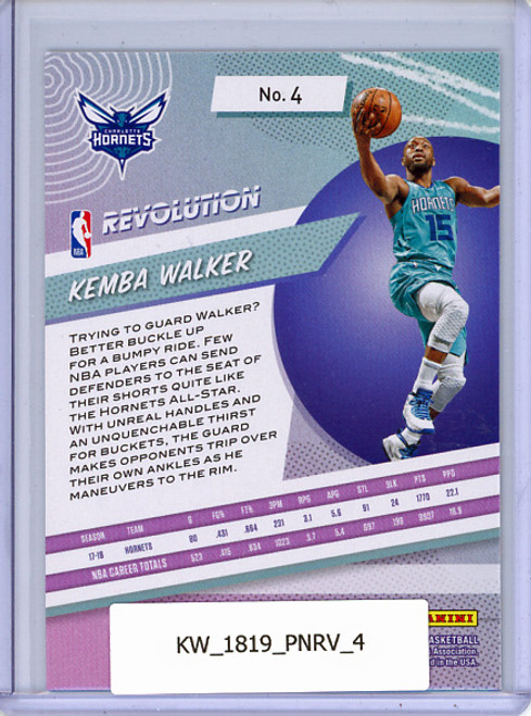 Kemba Walker 2018-19 Revolution #4