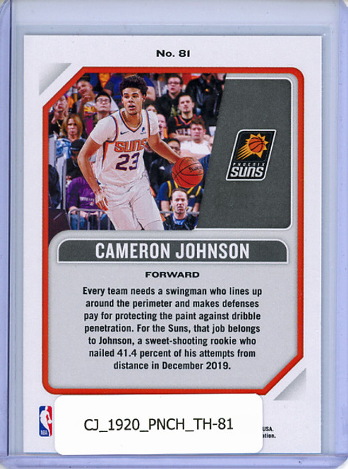 Cameron Johnson 2019-20 Chronicles, Threads #81