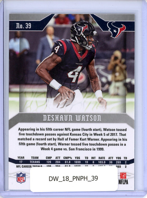 Deshaun Watson 2018 Phoenix #39 Silver