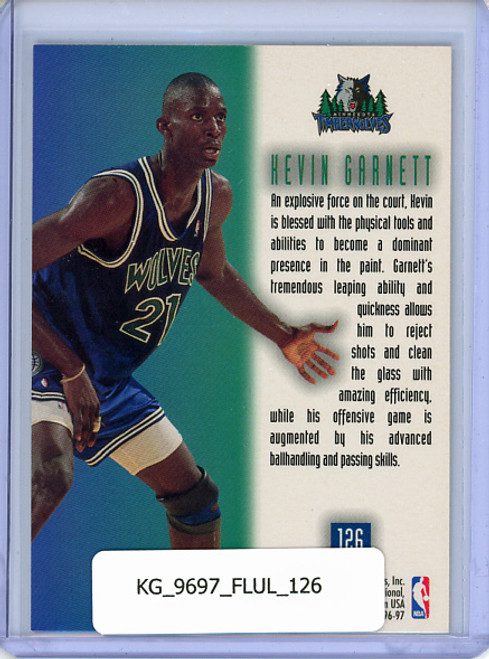 Kevin Garnett 1996-97 Ultra #126 On the Block