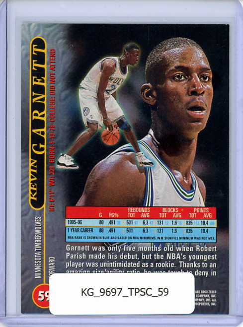 Kevin Garnett 1996-97 Stadium Club #59