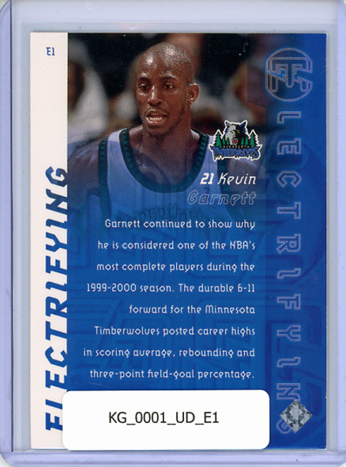 Kevin Garnett 2000-01 MVP, Electrifying #E1