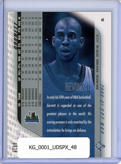 Kevin Garnett 2000-01 SPx #48