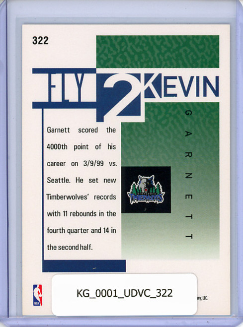Kevin Garnett 2000-01 Victory #322 Fly 2 Kevin