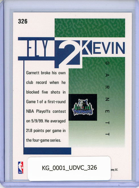 Kevin Garnett 2000-01 Victory #326 Fly 2 Kevin
