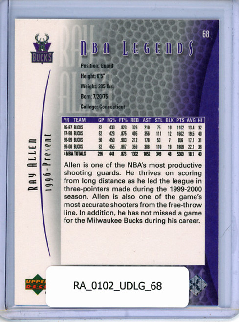 Ray Allen 2001-02 Legends #68