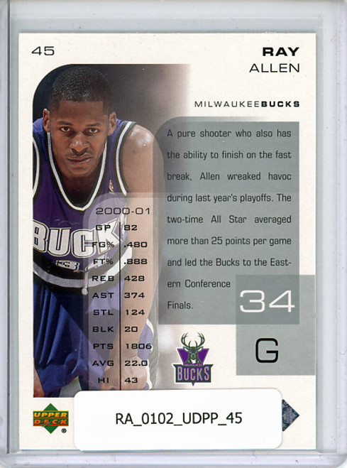 Ray Allen 2001-02 Pros & Prospects #45