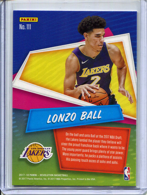 Lonzo Ball 2017-18 Revolution #111 Chinese New Year