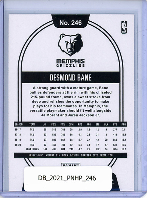 Desmond Bane 2020-21 Hoops #246