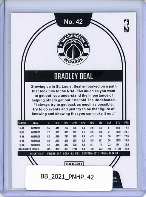 Bradley Beal 2020-21 Hoops #42