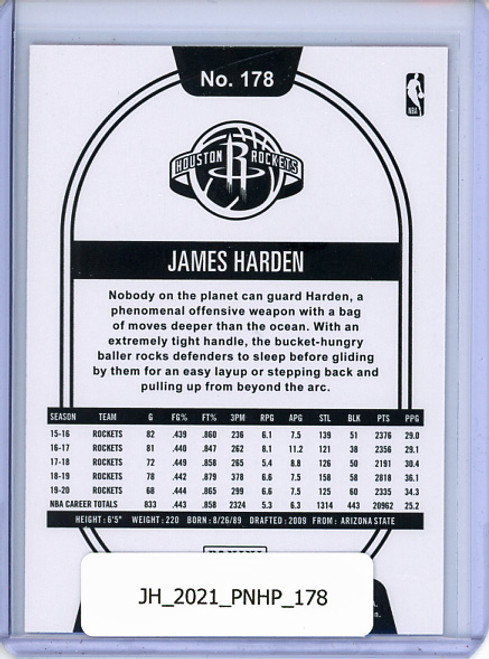 James Harden 2020-21 Hoops #178