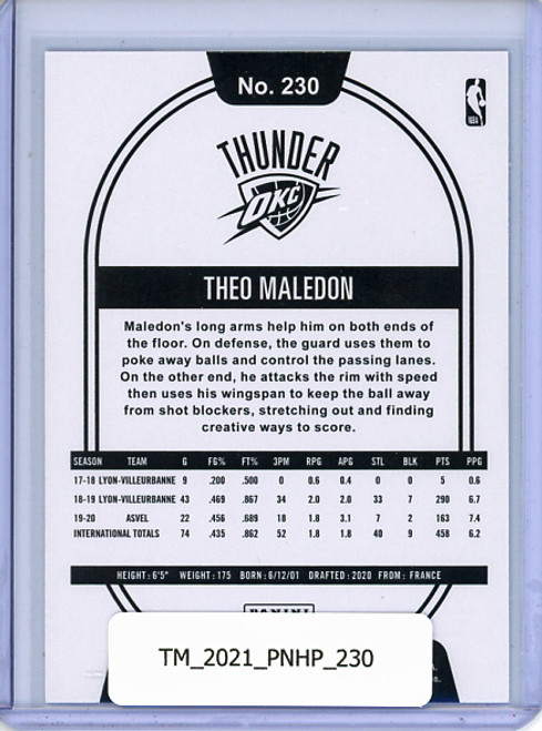 Theo Maledon 2020-21 Hoops #230