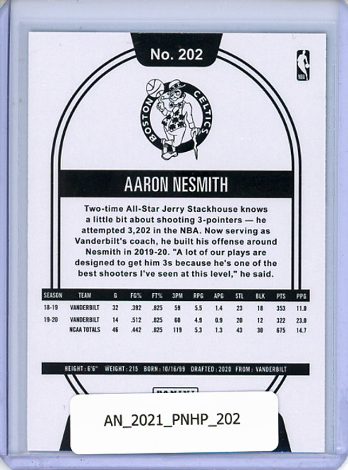 Aaron Nesmith 2020-21 Hoops #202