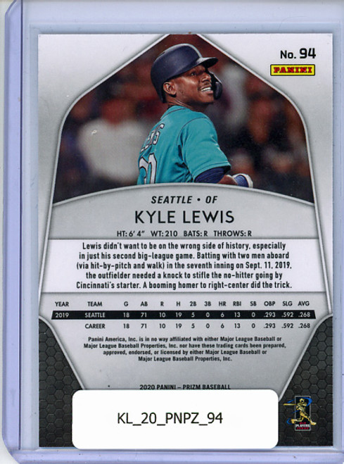 Kyle Lewis 2020 Prizm #94