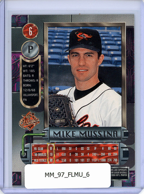 Mike Mussina 1997 Metal Universe #6