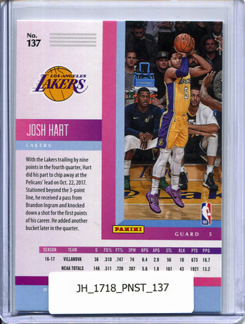 Josh Hart 2017-18 Status #137