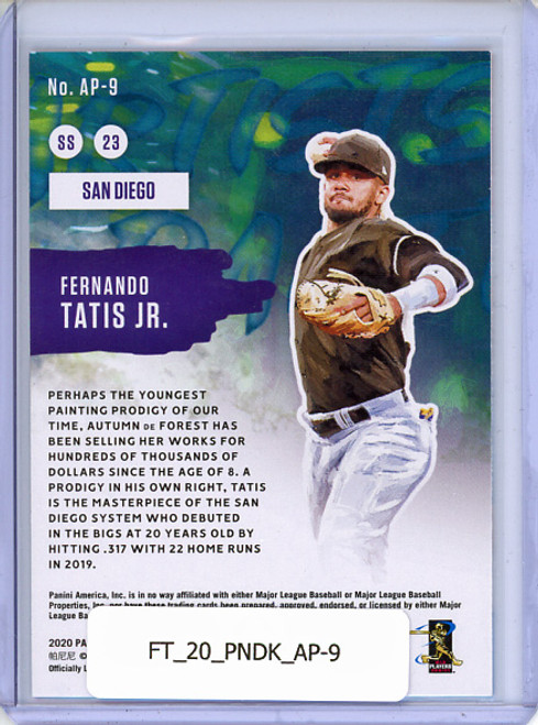 Fernando Tatis Jr. 2020 Diamond Kings, Artist's Palette #AP-9