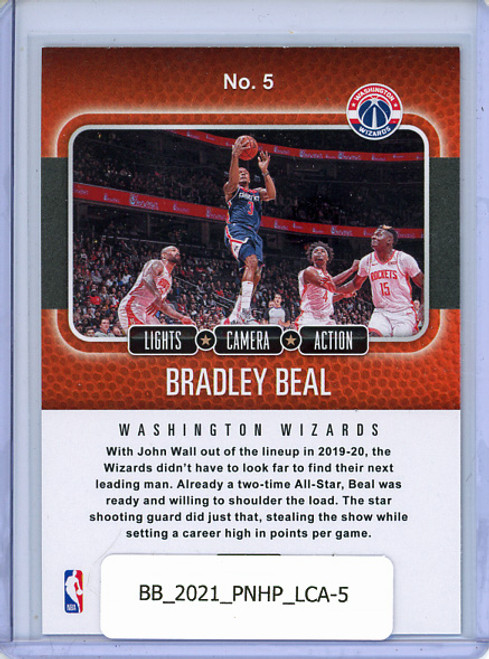 Bradley Beal 2020-21 Hoops, Lights Camera Action #5