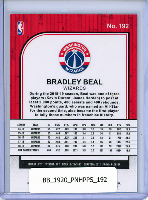 Bradley Beal 2019-20 Hoops Premium Stock #192