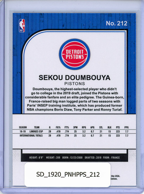 Sekou Doumbouya 2019-20 Hoops Premium Stock #212