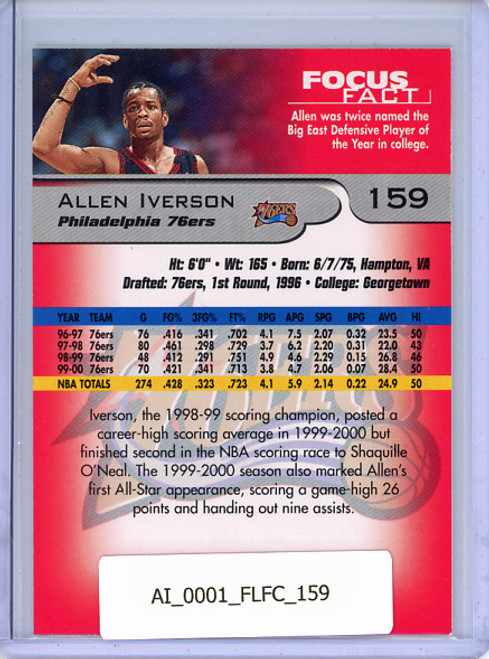 Allen Iverson 2000-01 Focus #159
