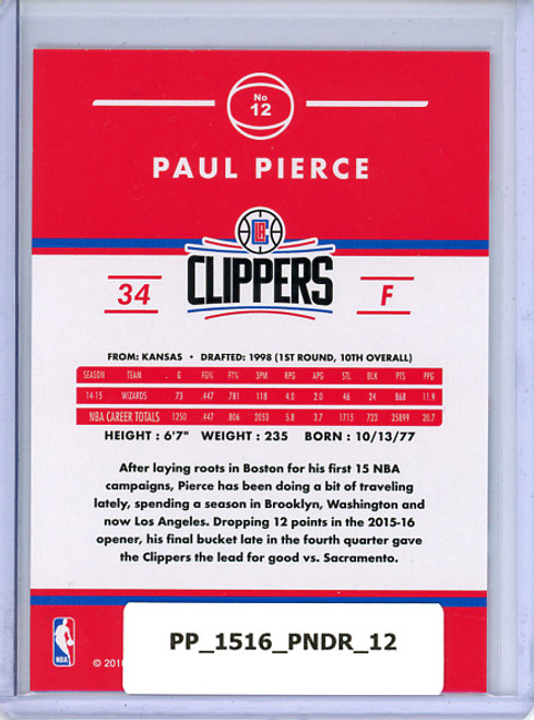 Paul Pierce 2015-16 Donruss #12
