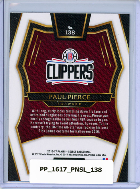 Paul Pierce 2016-17 Select #138 Premier Level