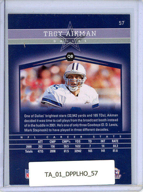 Troy Aikman 2001 Playoff Honors #57