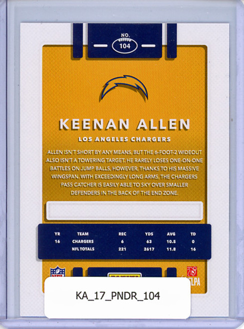 Keenan Allen 2017 Donruss #104