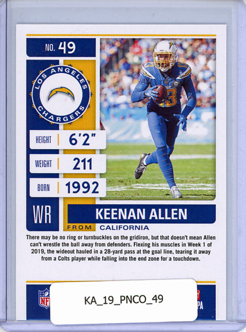 Keenan Allen 2019 Contenders #49