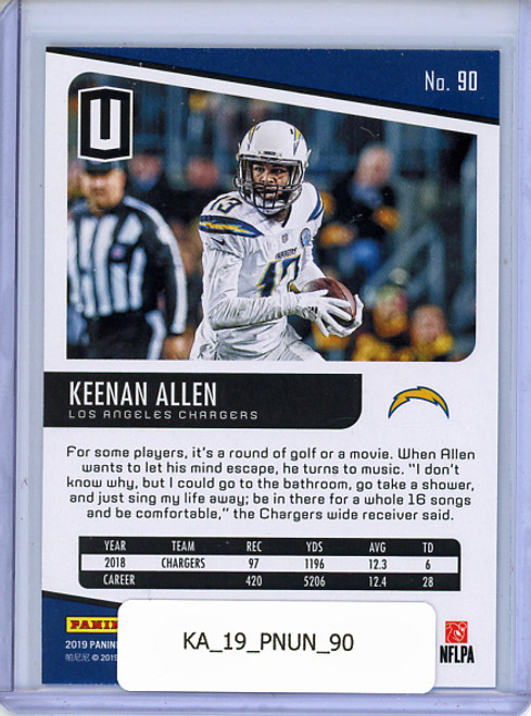Keenan Allen 2019 Unparalleled #90