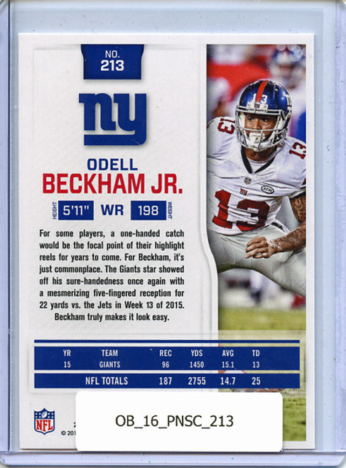 Odell Beckham Jr. 2016 Score #213