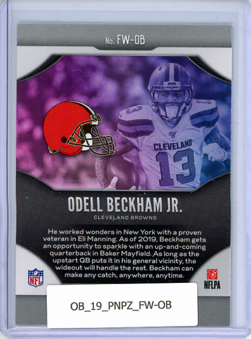 Odell Beckham Jr. 2019 Prizm, Fireworks #FW-OB