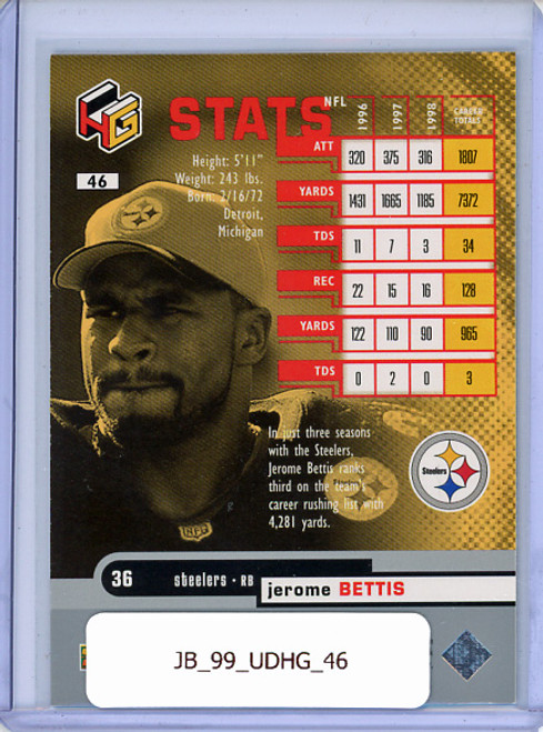 Jerome Bettis 1999 HoloGrFX #46