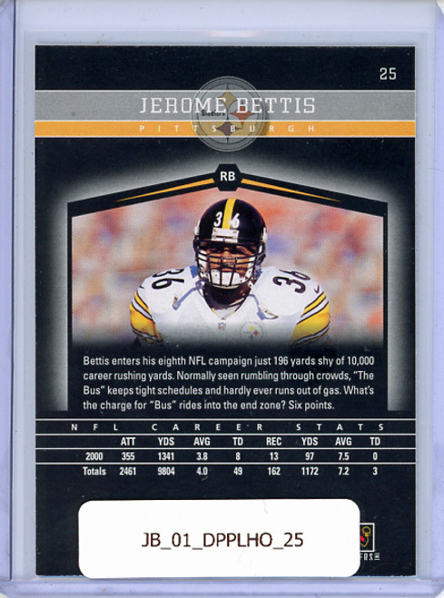 Jerome Bettis 2001 Playoff Honors #25