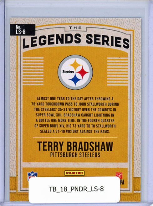 Terry Bradshaw 2018 Donruss, Legends Series #LS-8