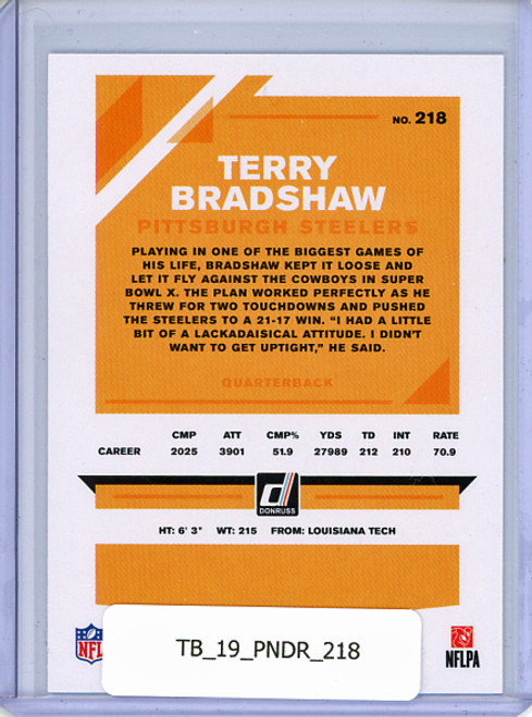 Terry Bradshaw 2019 Donruss #218