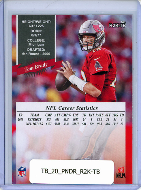 Tom Brady 2020 Donruss, Retro 2000 #R2K-TB