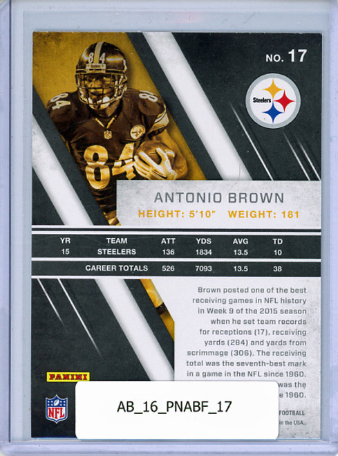 Antonio Brown 2016 Absolute #17