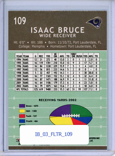 Isaac Bruce 2003 Tradition #109