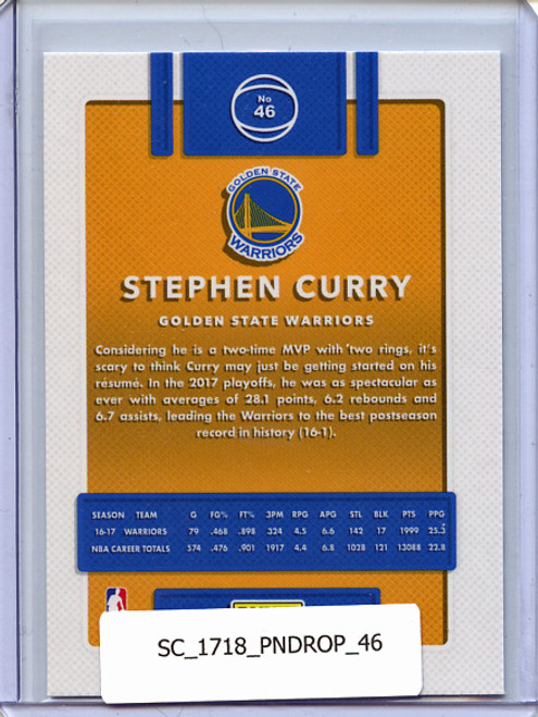 Stephen Curry 2017-18 Donruss Optic #46