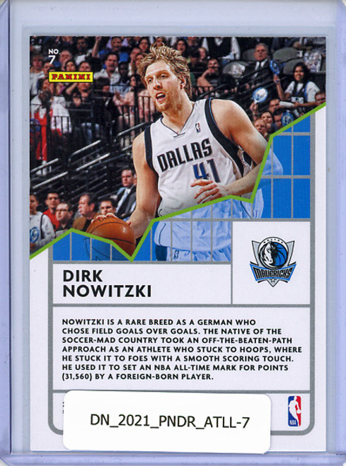 Dirk Nowitzki 2020-21 Donruss, All Time League Leaders #7