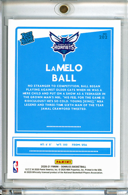 LaMelo Ball 2020-21 Donruss #202 (2)