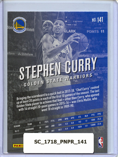 Stephen Curry 2017-18 Prestige #141