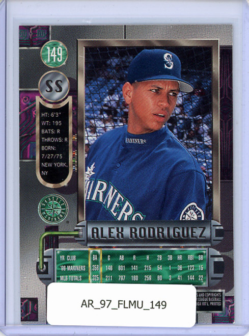 Alex Rodriguez 1997 Metal Universe #149