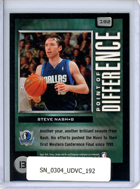 Steve Nash 2003-04 Victory #192 Point of Difference