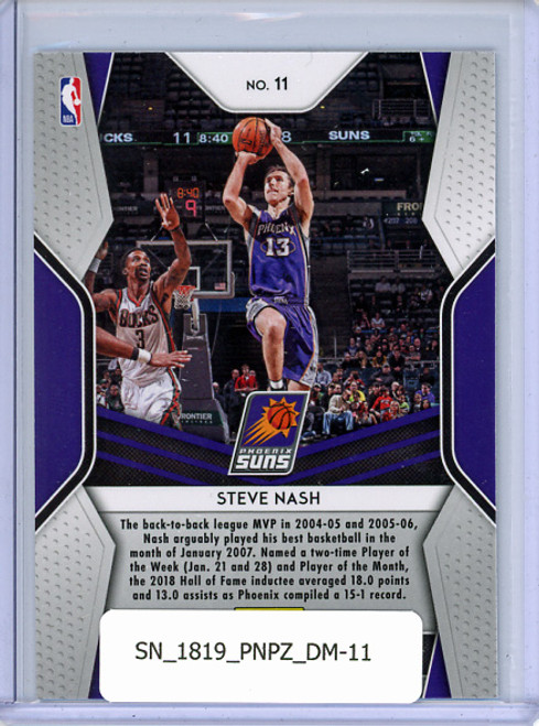 Steve Nash 2018-19 Prizm, Dominance #11