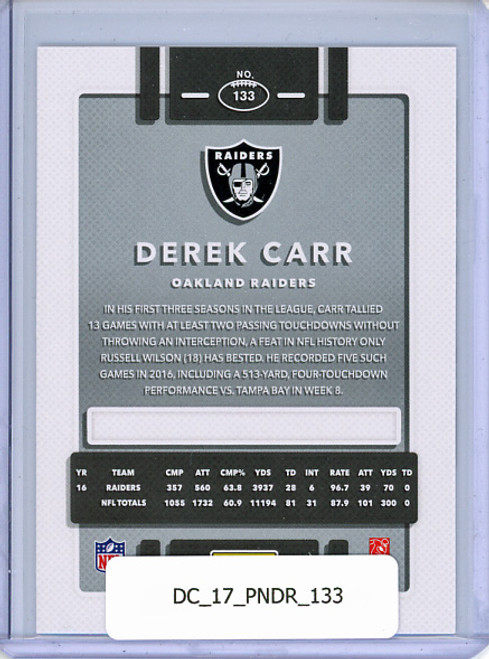 Derek Carr 2017 Donruss #133