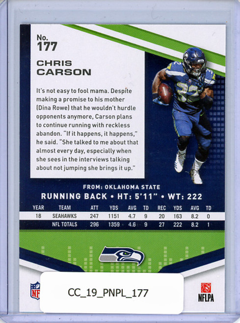 Chris Carson 2019 Playoff #177